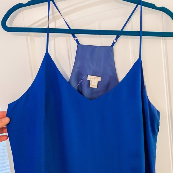 J crew slip dress, cobalt blue, size 8 - Picture 2 of 11